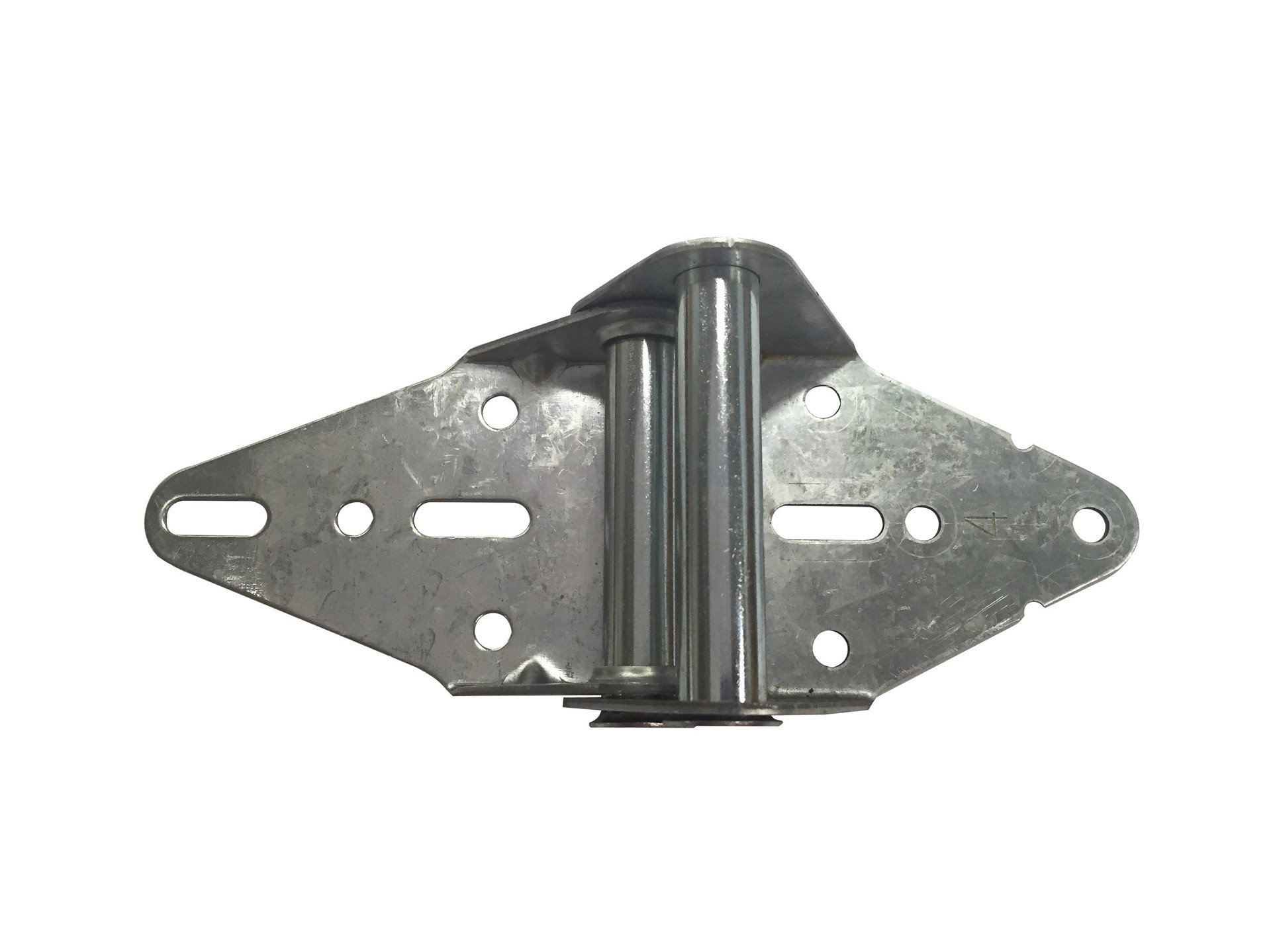 slide 1 of 4, RELIABILT Garage Door Universal number 4 garage door hinge Silver Steel Hinge, 1 ct
