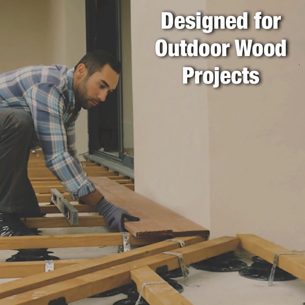 slide 3 of 6, Power Pro #10 x 3-in Epoxy Exterior Wood screws ( 70 -Per Box ), 1 ct