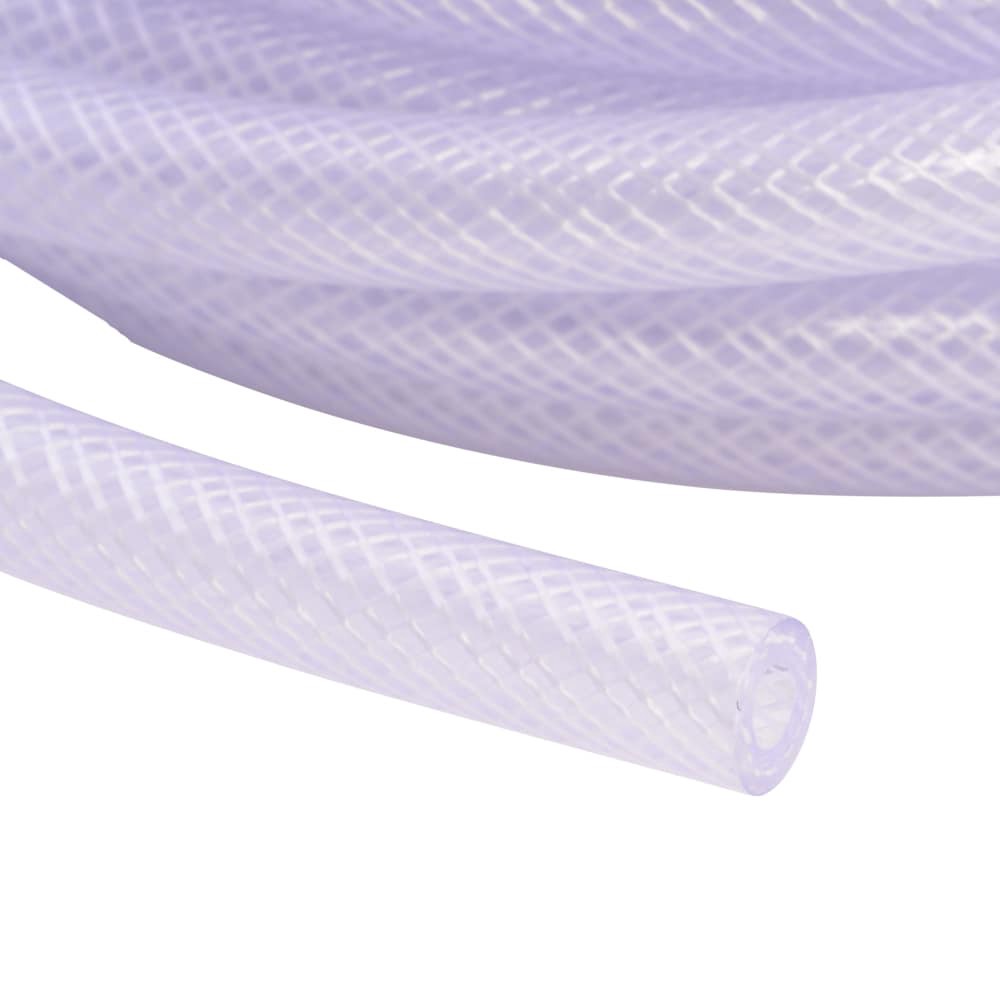 slide 2 of 6, EASTMAN 1/4-in ID x 20-ft Reinforced PVC Clear Reinforced braided vinyl tubing, 1 ct
