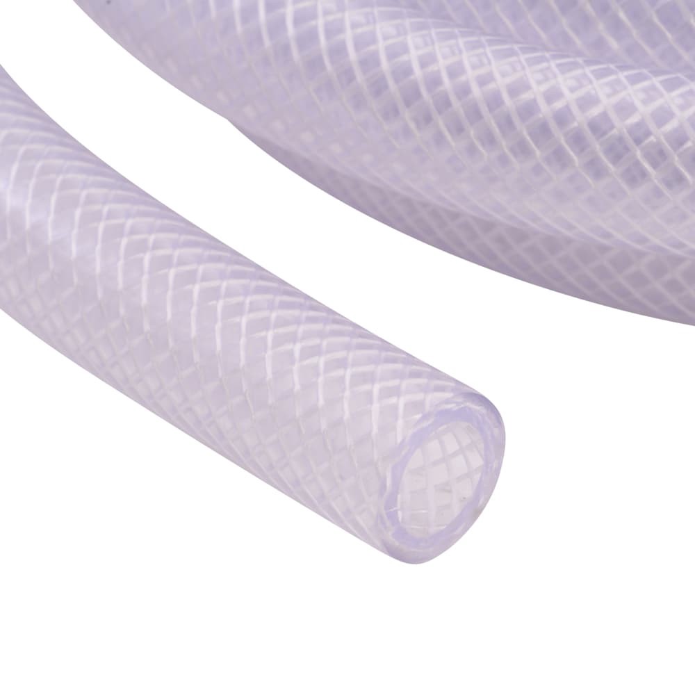 slide 2 of 6, EASTMAN 1/2-in ID x 10-ft Reinforced PVC Clear Reinforced braided vinyl tubing, 1 ct