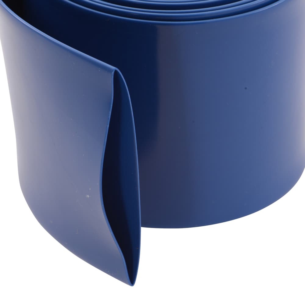 slide 2 of 6, EZ-FLO 2-in ID x 15-ft PVC Blue Flat discharge hose, 1 ct