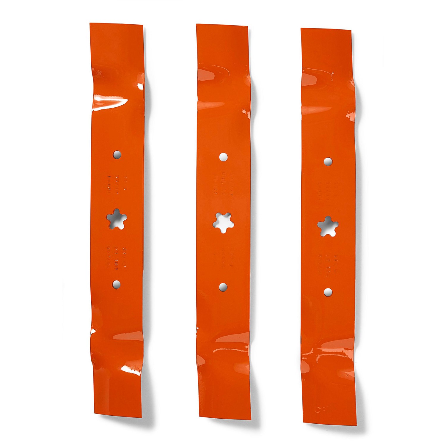 slide 2 of 4, Husqvarna 54-in Deck Mulching Mower Blade for Riding Lawn 3 -Pack 532-187255, 1 ct