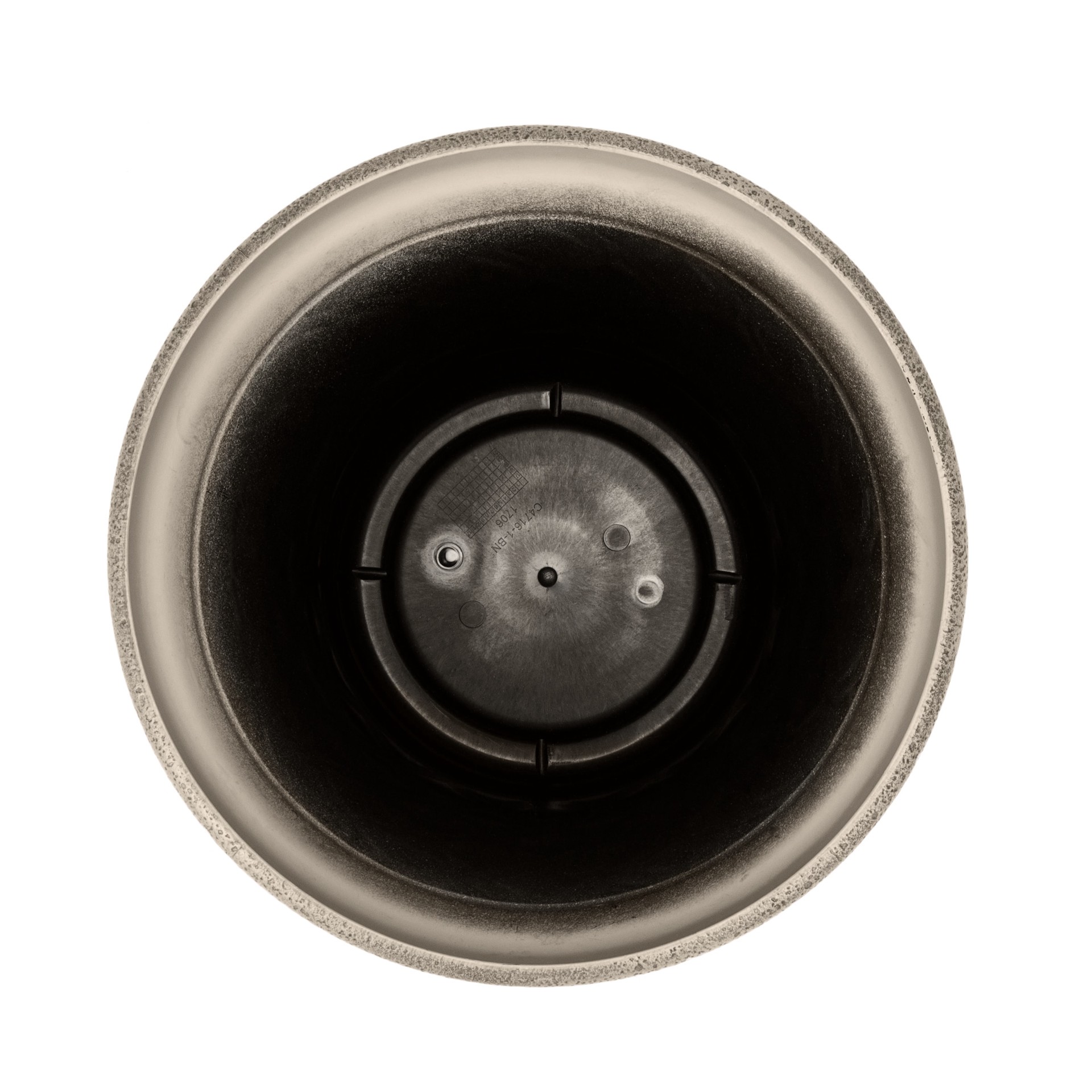 slide 3 of 6, Style Selections 18.63-in W x 15.98-in H x 18.63-in D Gray Resin Indoor/Outdoor Planter, 1 ct