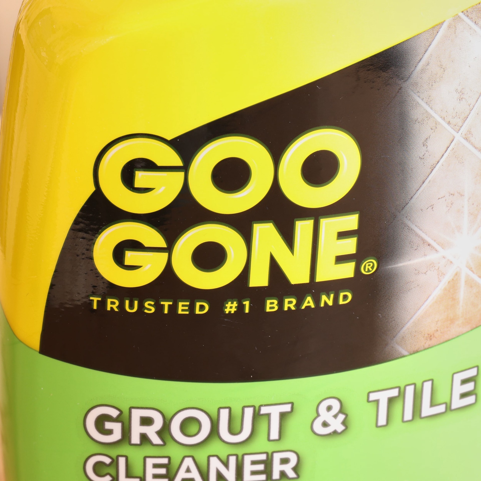 slide 3 of 6, Goo Gone Liquid Grout Cleaner Spray, 28-oz, Removes Mold, Mildew, and Hard Water Stains, Safe for Porcelain and Colored Grout, 1 ct