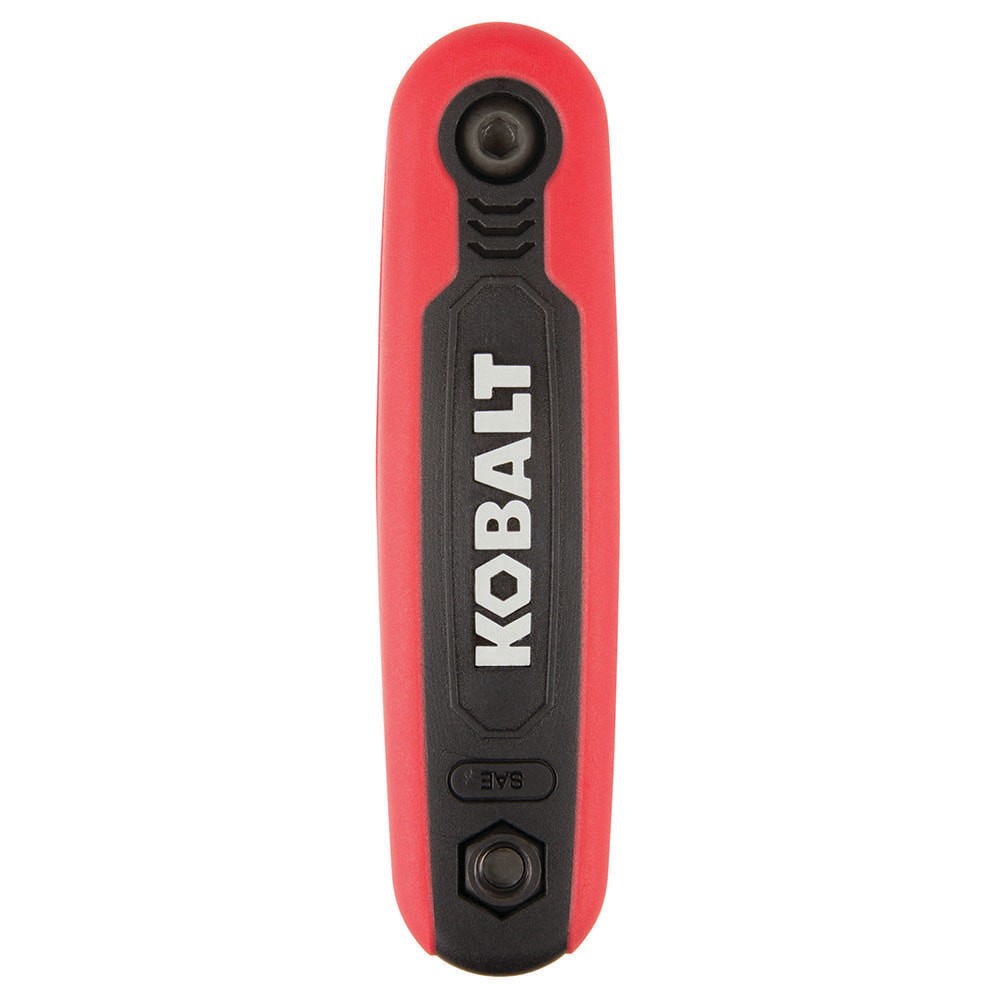 slide 2 of 6, Kobalt Folding Assorted Standard (SAE) 9 -Pieces Hex key set, 1 ct