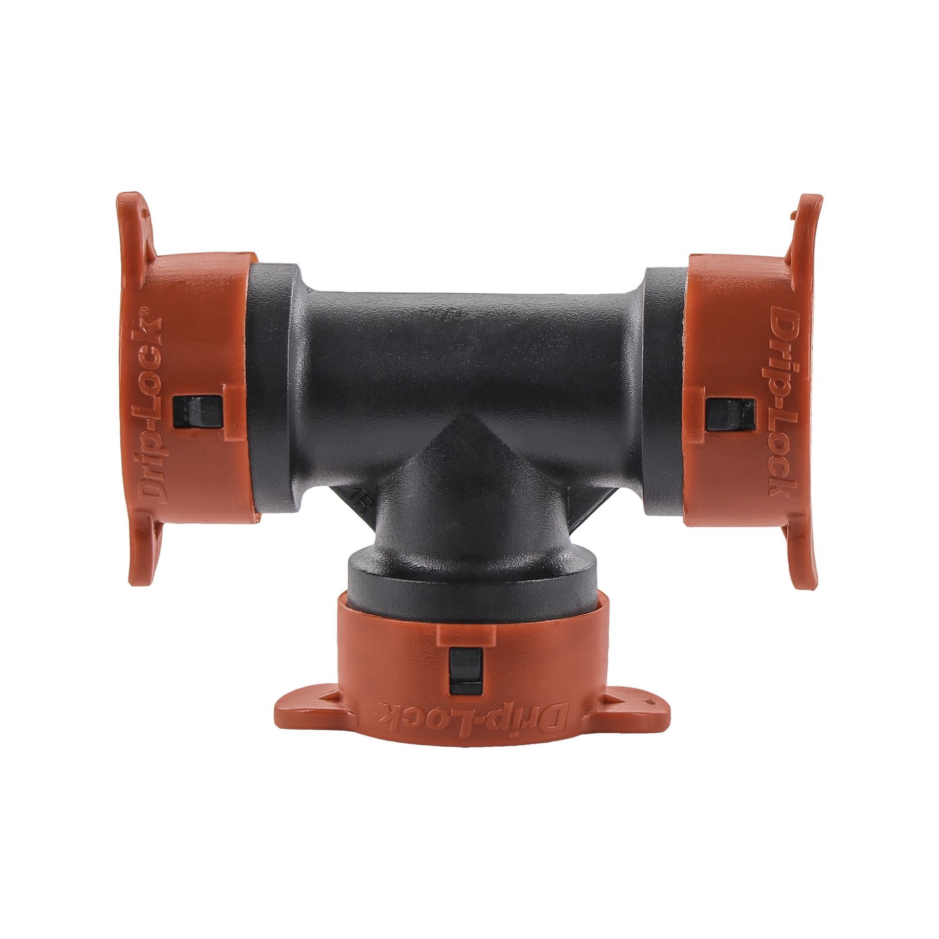 slide 4 of 6, Orbit 1/2-in Polyethylene Push-Fit Drip Irrigation Tee, 1 ct