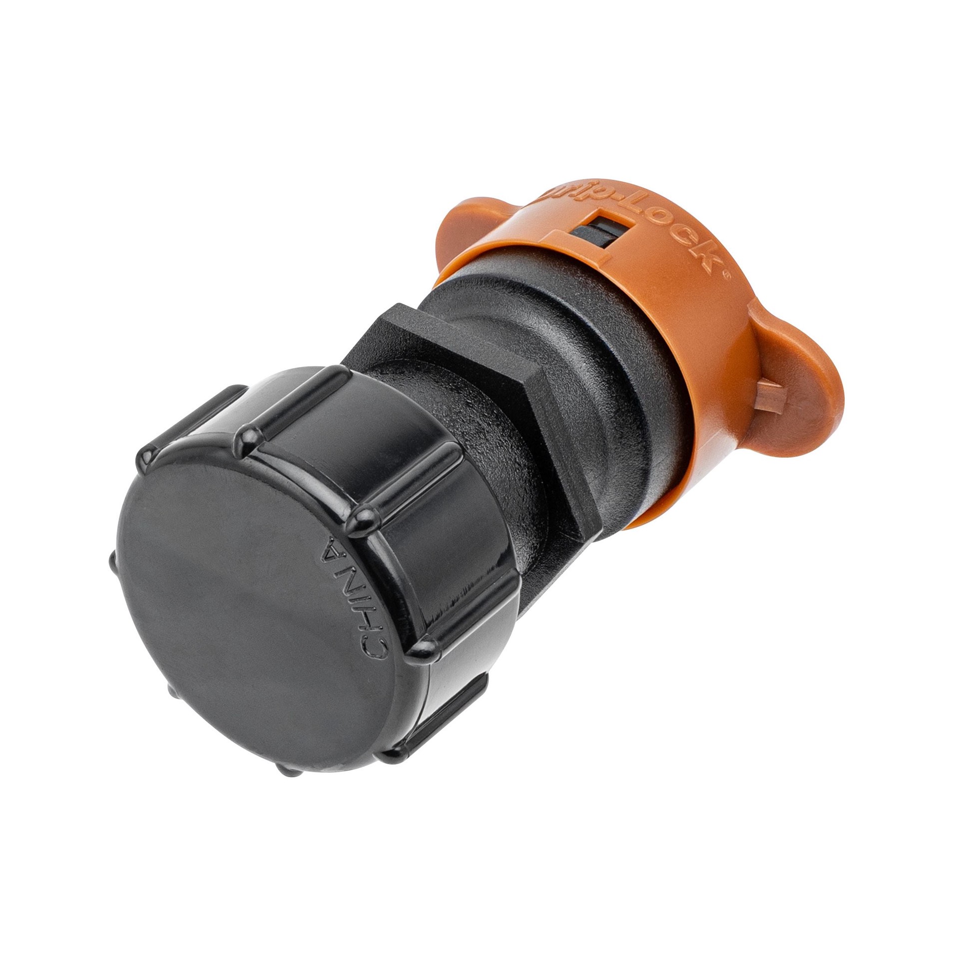 slide 5 of 6, Orbit 1/2-in Polyethylene Push-Fit Drip Irrigation End Cap, 1 ct