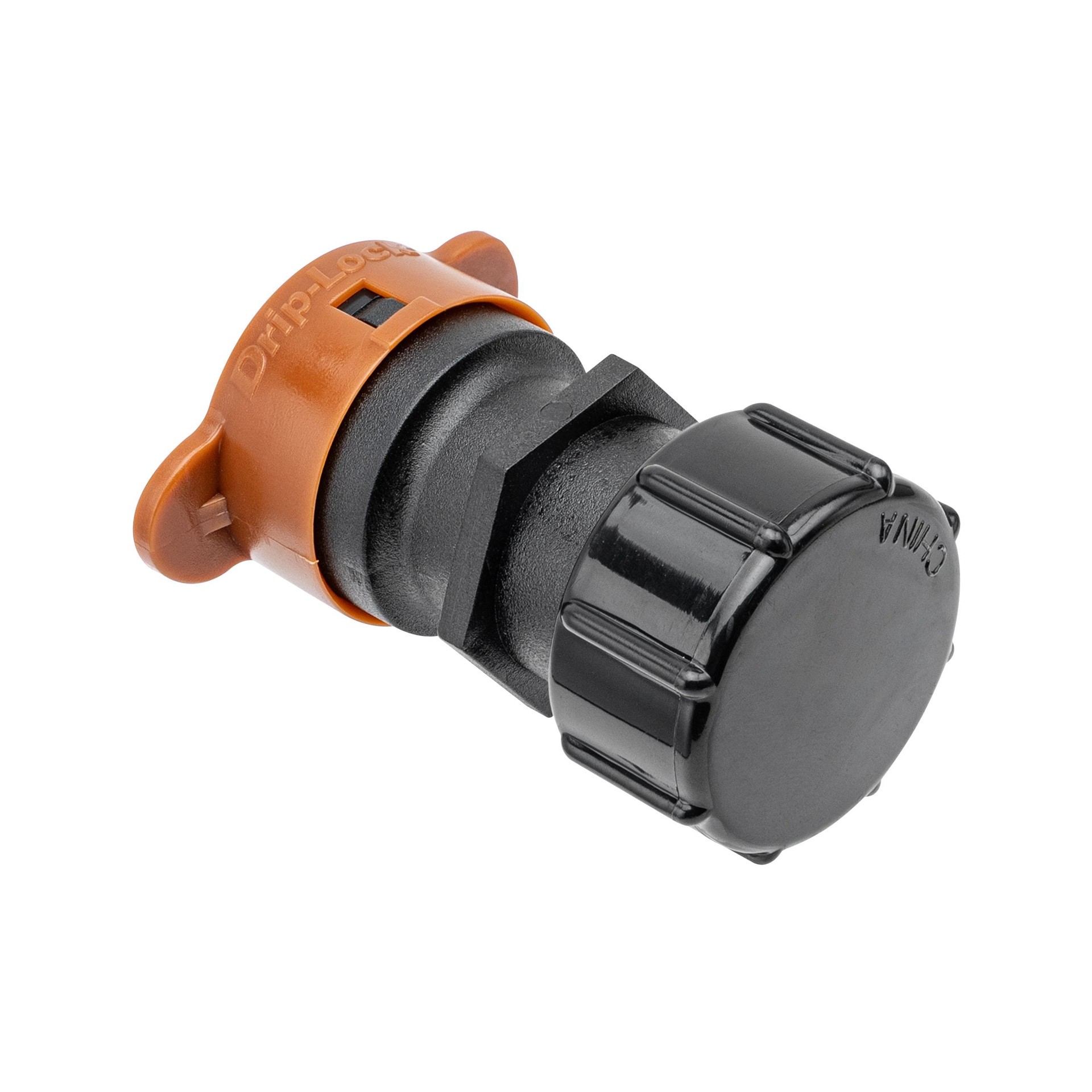 slide 6 of 6, Orbit 1/2-in Polyethylene Push-Fit Drip Irrigation End Cap, 1 ct