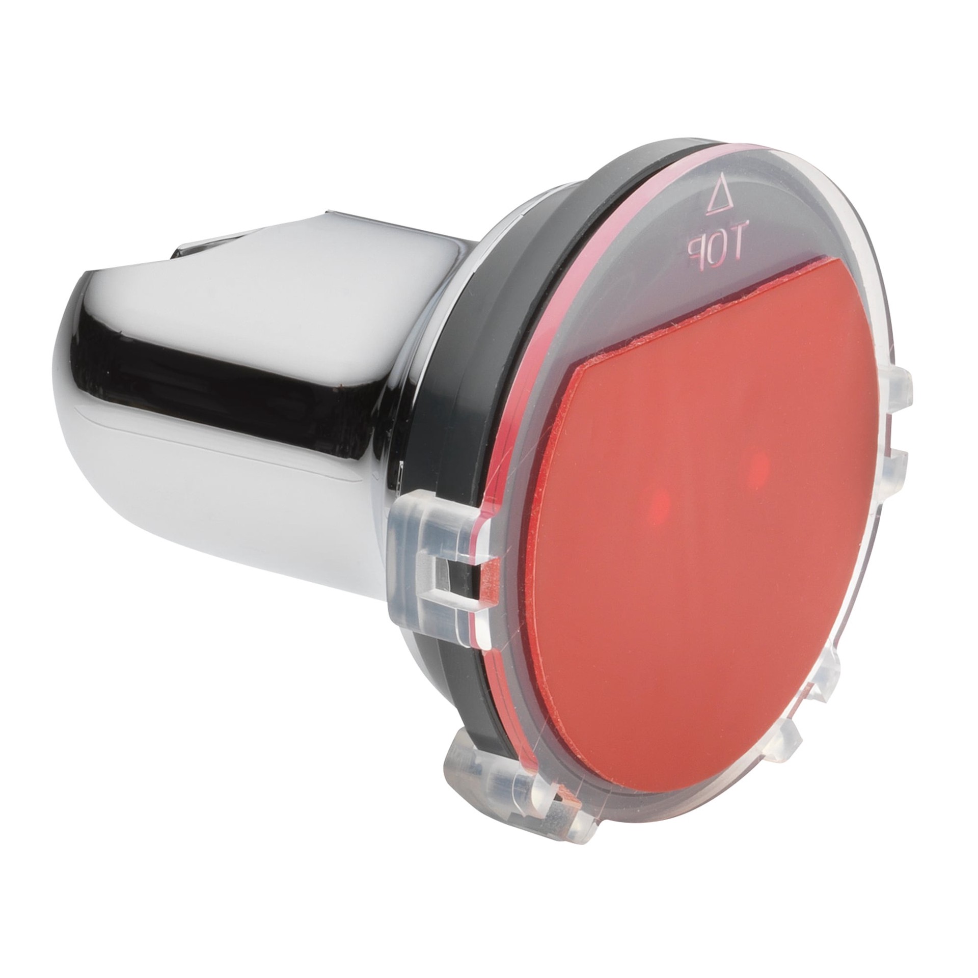 slide 4 of 5, Project Source Chrome 3.15-in Universal Shower Wall bracket 3.11-in -ID, 1 ct