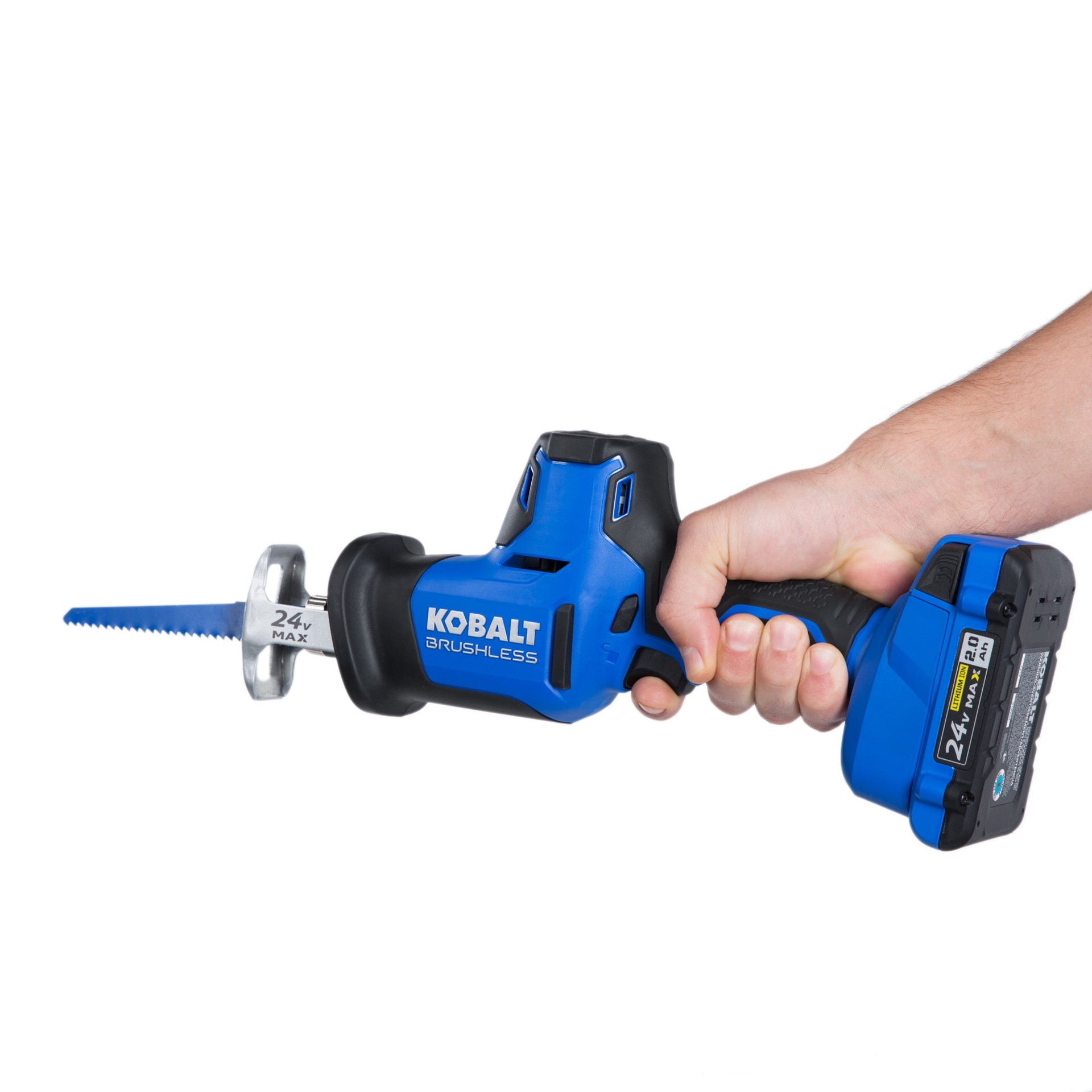 slide 3 of 6, Kobalt 24-volt Variable Speed Brushless Cordless Reciprocating Saw (Battery Not Included), 1 ct