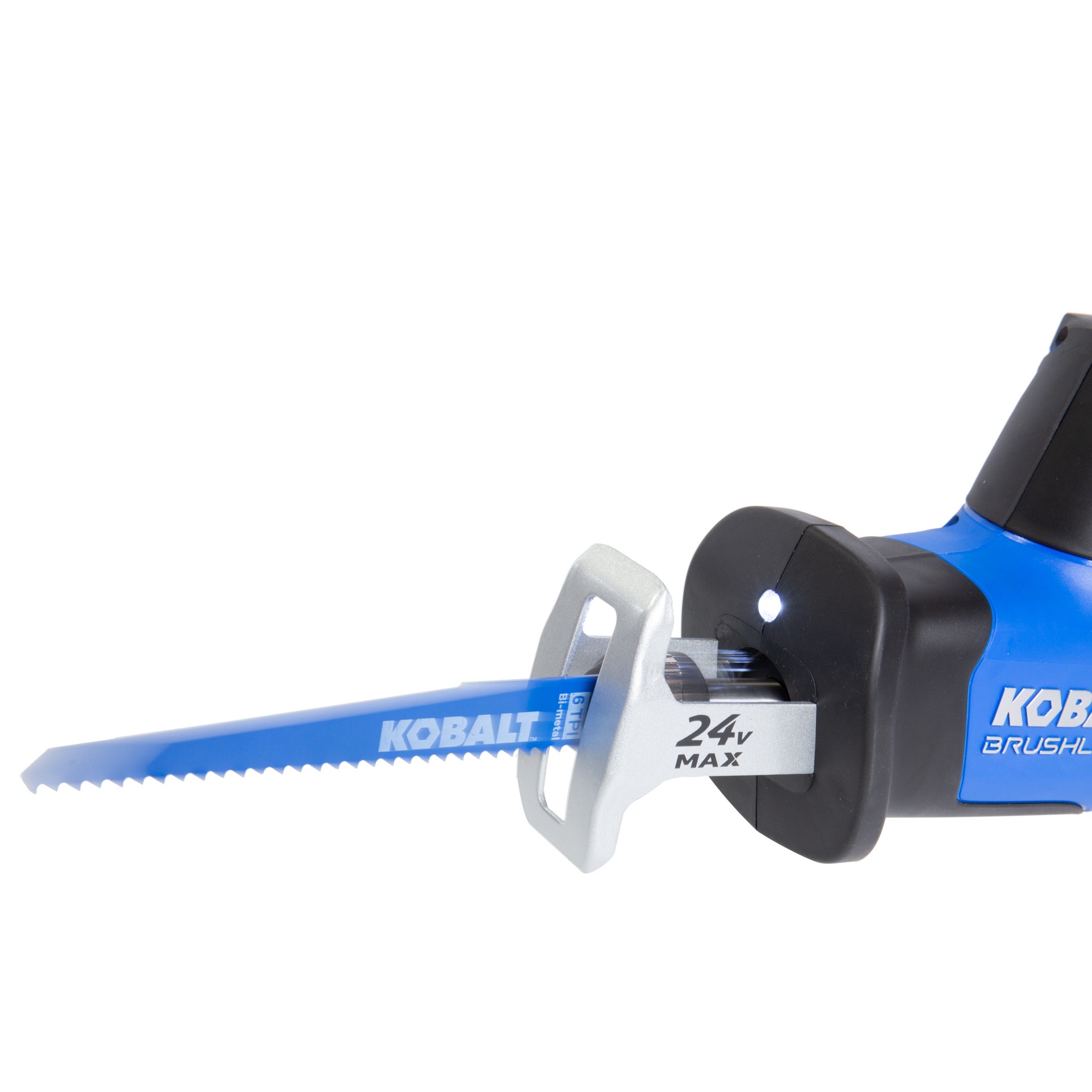 slide 6 of 6, Kobalt 24-volt Variable Speed Brushless Cordless Reciprocating Saw (Battery Not Included), 1 ct