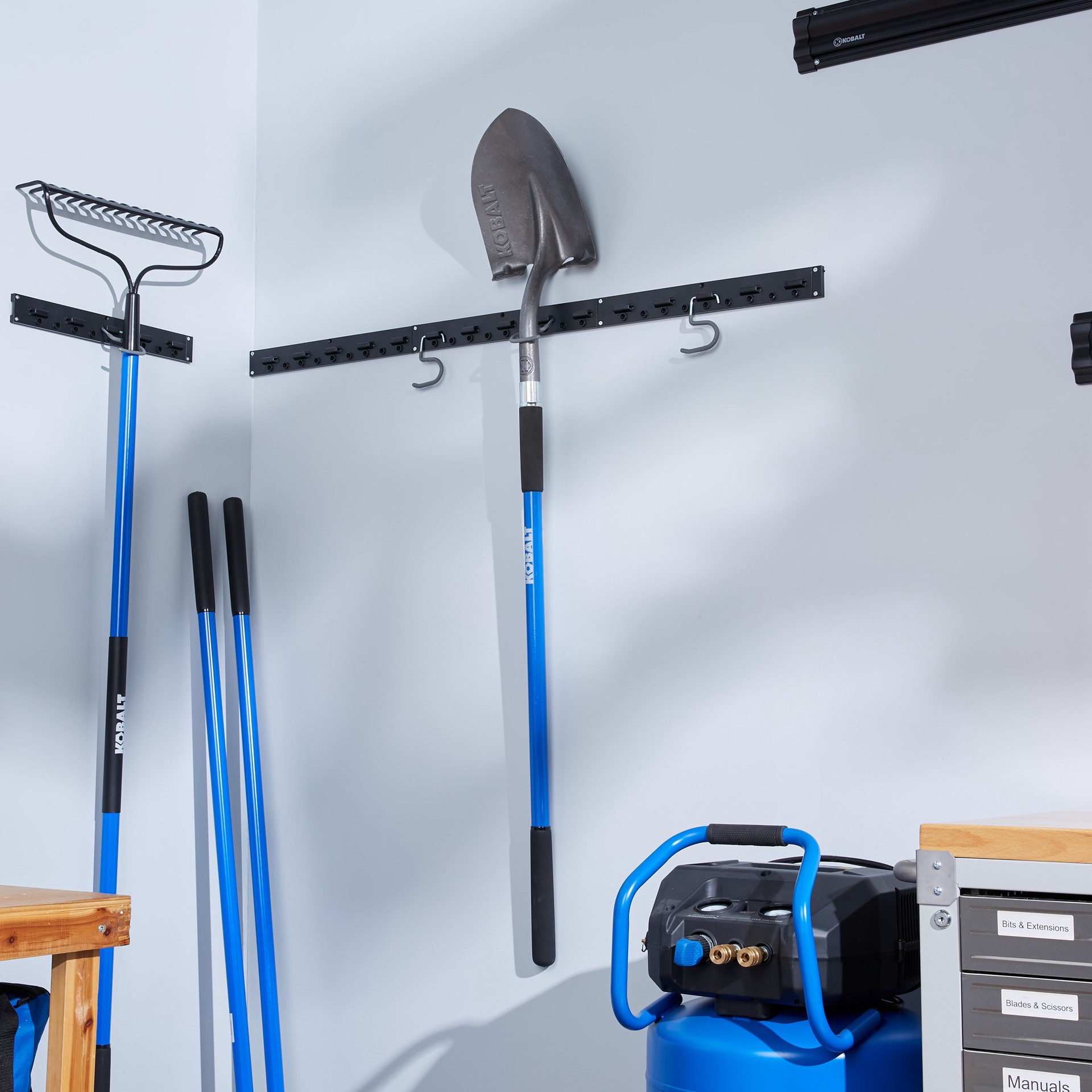 slide 3 of 6, Kobalt 40-in Fiberglass Handle Digging shovel, 1 ct