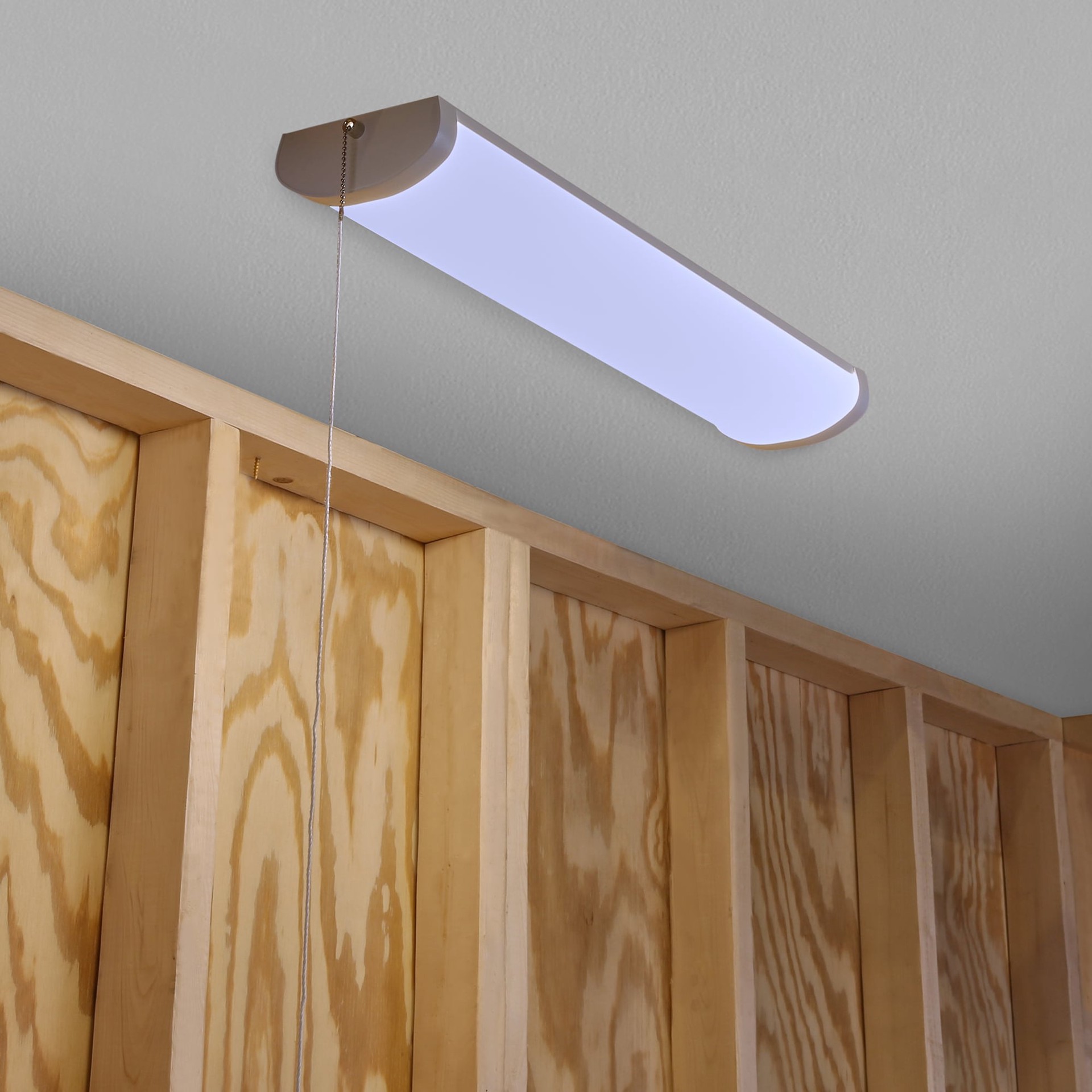 slide 3 of 6, Utilitech 1600 -Lumen Neutral White LED Wraparound Light, 1 ct