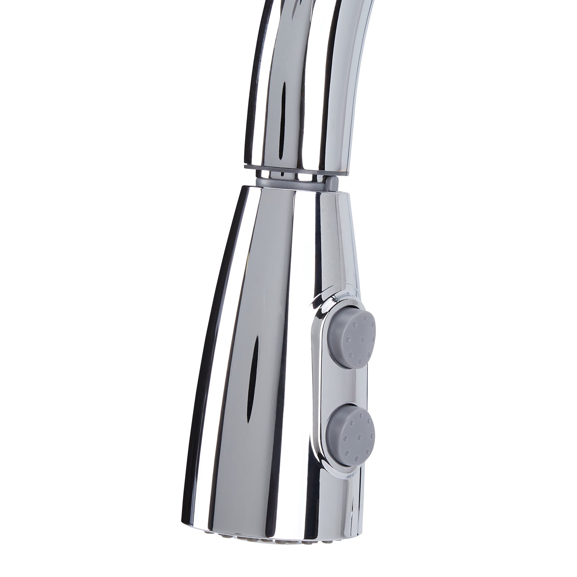 slide 3 of 6, Project Source Tucker Chrome Single Handle Deck-mount Pull-down Kitchen Faucet with Sprayer (Includes Deck Plate), 1 ct