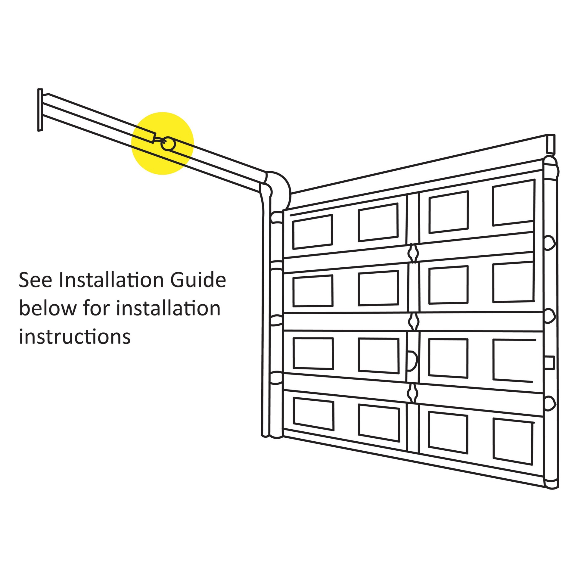 slide 4 of 4, RELIABILT Garage Door Silver Steel Pulley, 1 ct