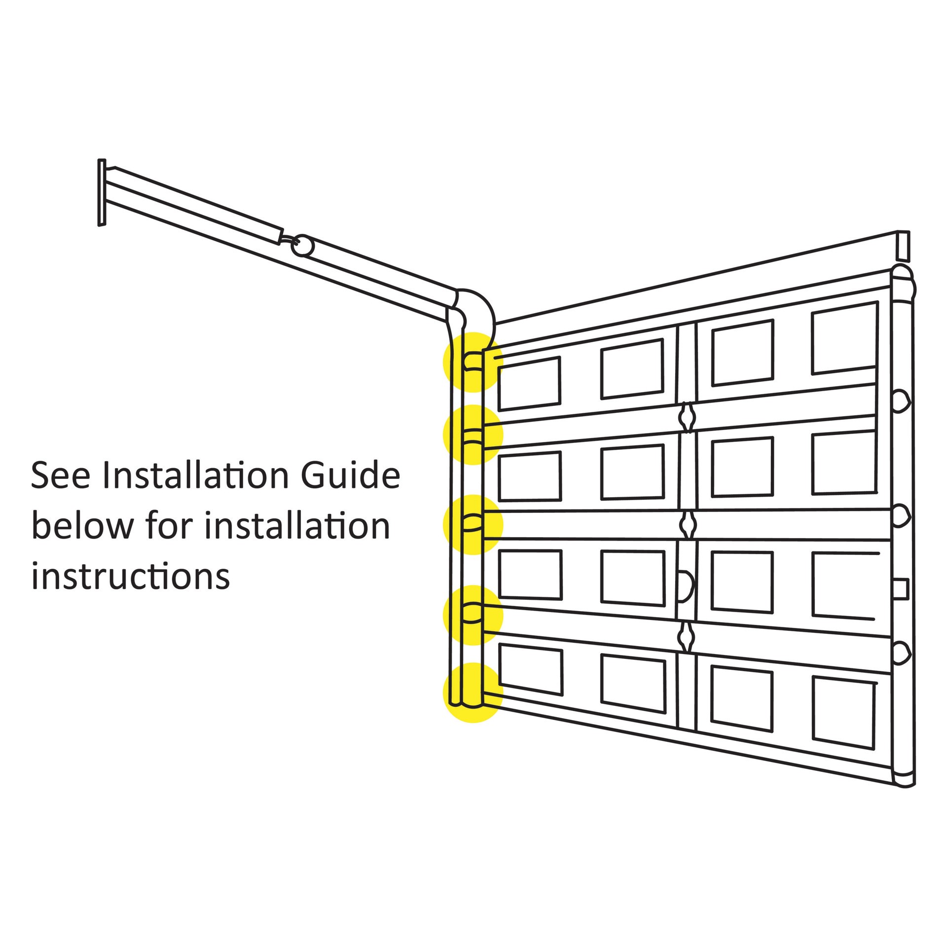 slide 4 of 4, RELIABILT Garage Door Silver Steel Roller 2 -Pack, 1 ct