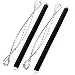 RELIABILT 90 lbs Garage Door Black Steel Extension spring and safety cable 2 -Pack