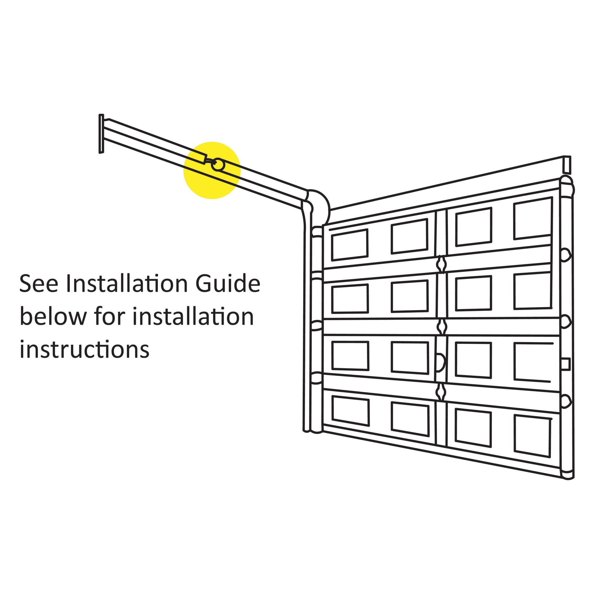 slide 4 of 4, RELIABILT 130 lbs Garage Door Black Steel Extension spring and safety cable 2 -Pack, 1 ct