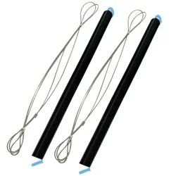 RELIABILT 140 lbs Garage Door 140 Lb Garage Door Extension Springs- 2 PK Black Steel Extension spring and safety cable 2 -Pack