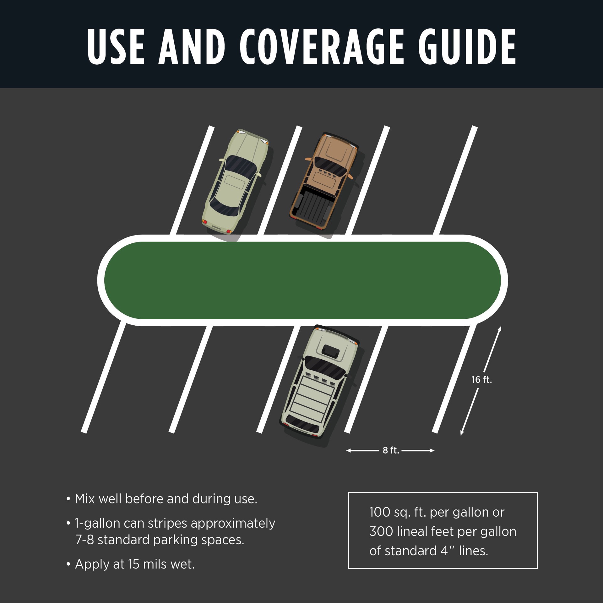 slide 5 of 6, Valspar Zone Blue Latex Marking paint ( 1-quart ), 1 ct