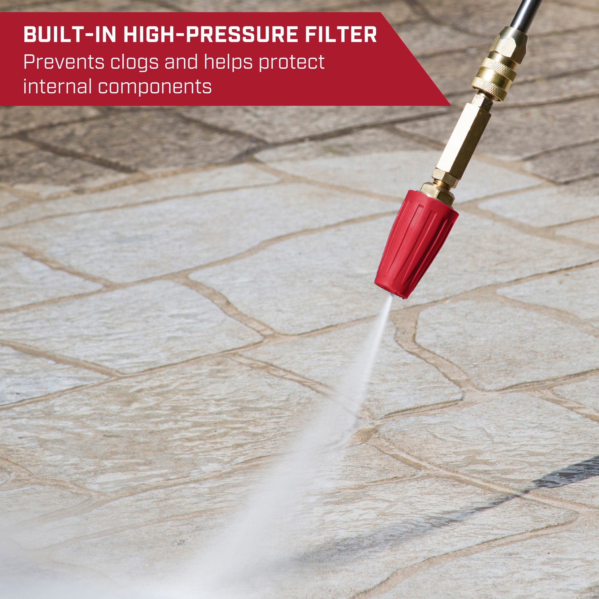 slide 3 of 6, SurfaceMaxx PRO 4500-PSI 1/4-in Turbo nozzle, 1 ct