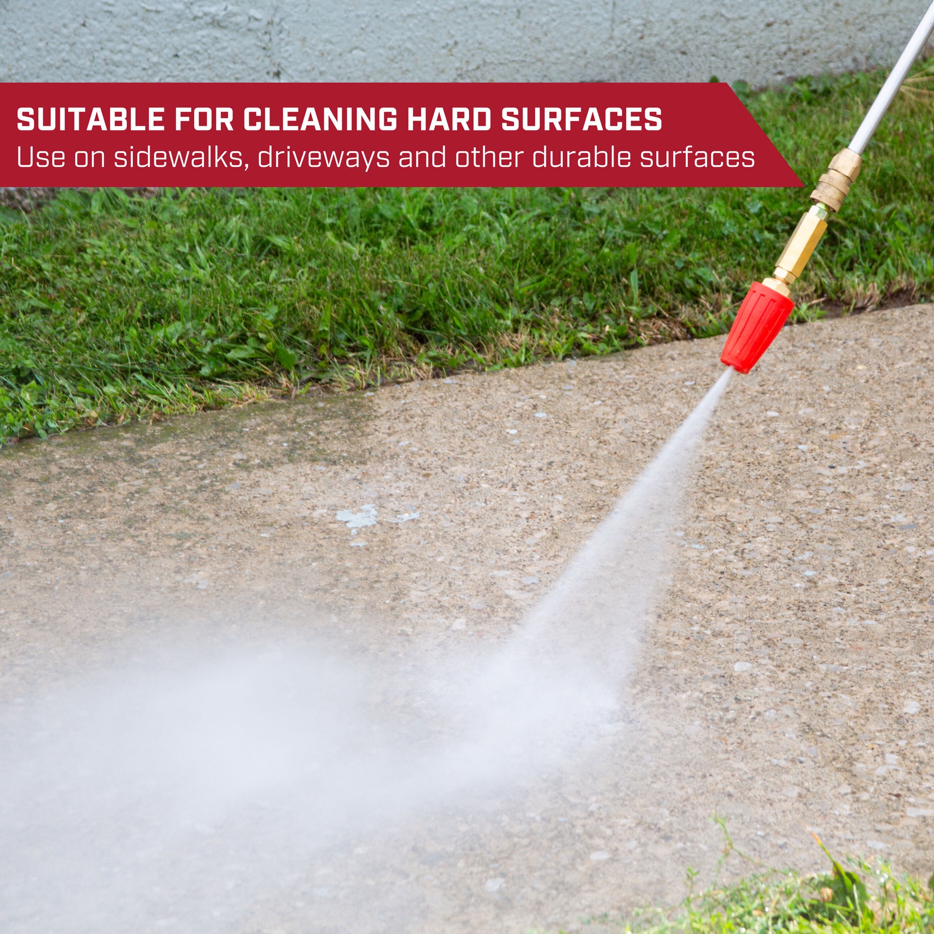 slide 5 of 6, SurfaceMaxx PRO 4500-PSI 1/4-in Turbo nozzle, 1 ct