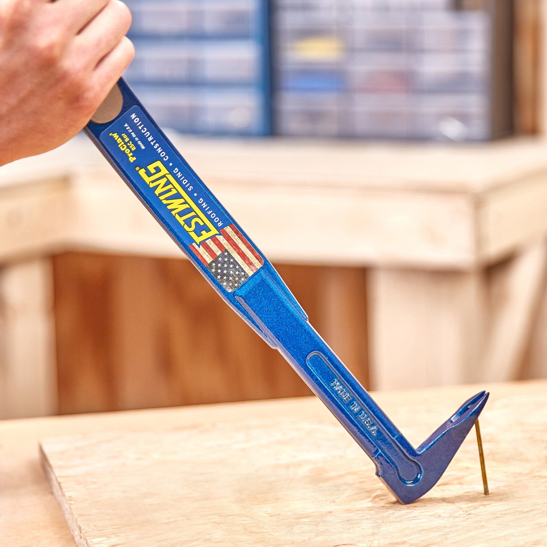 slide 4 of 4, Estwing 17-in Steel Wrecking bar, 1 ct