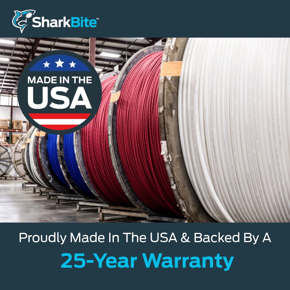 slide 3 of 6, SharkBite 3/4-in x 5-ft Blue PEX-B Pipe, 1 ct