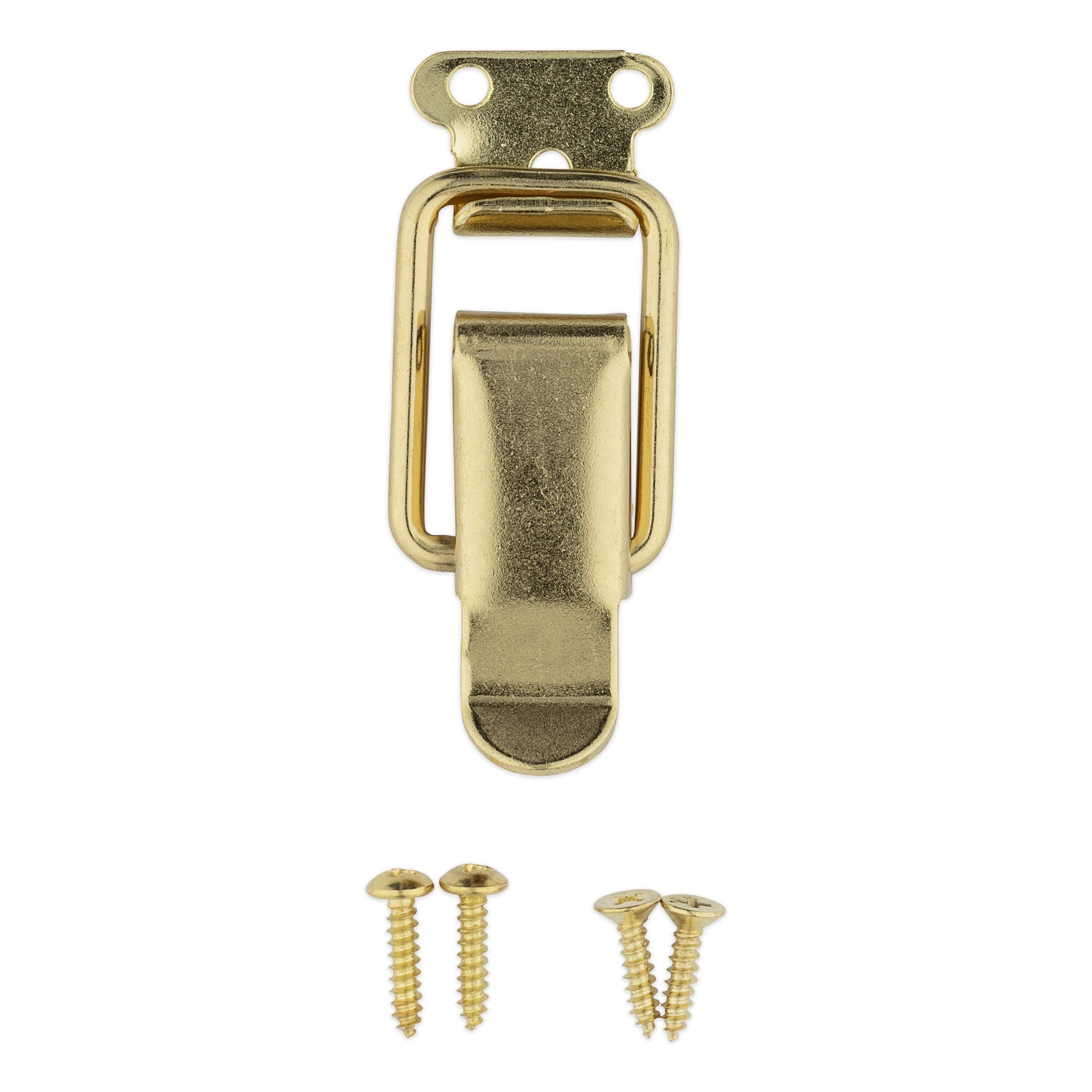 slide 3 of 6, RELIABILT 3.313-mm Gold Touch latch Cabinet Latch 2 -Pack, 1 ct