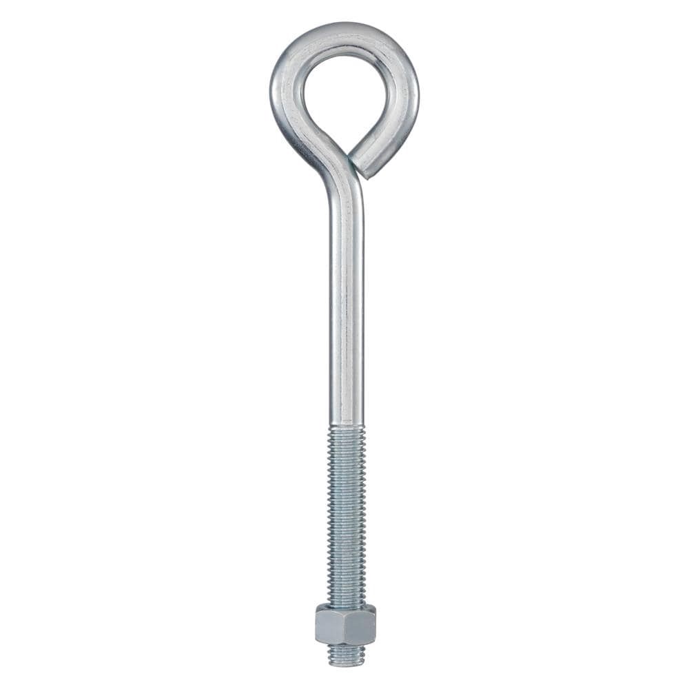 slide 2 of 5, National Hardware 5/8-in 5/8-in x 3-3/4-in Zinc-plated Interior/Exterior Coarse Thread Eye Bolt, 1 ct
