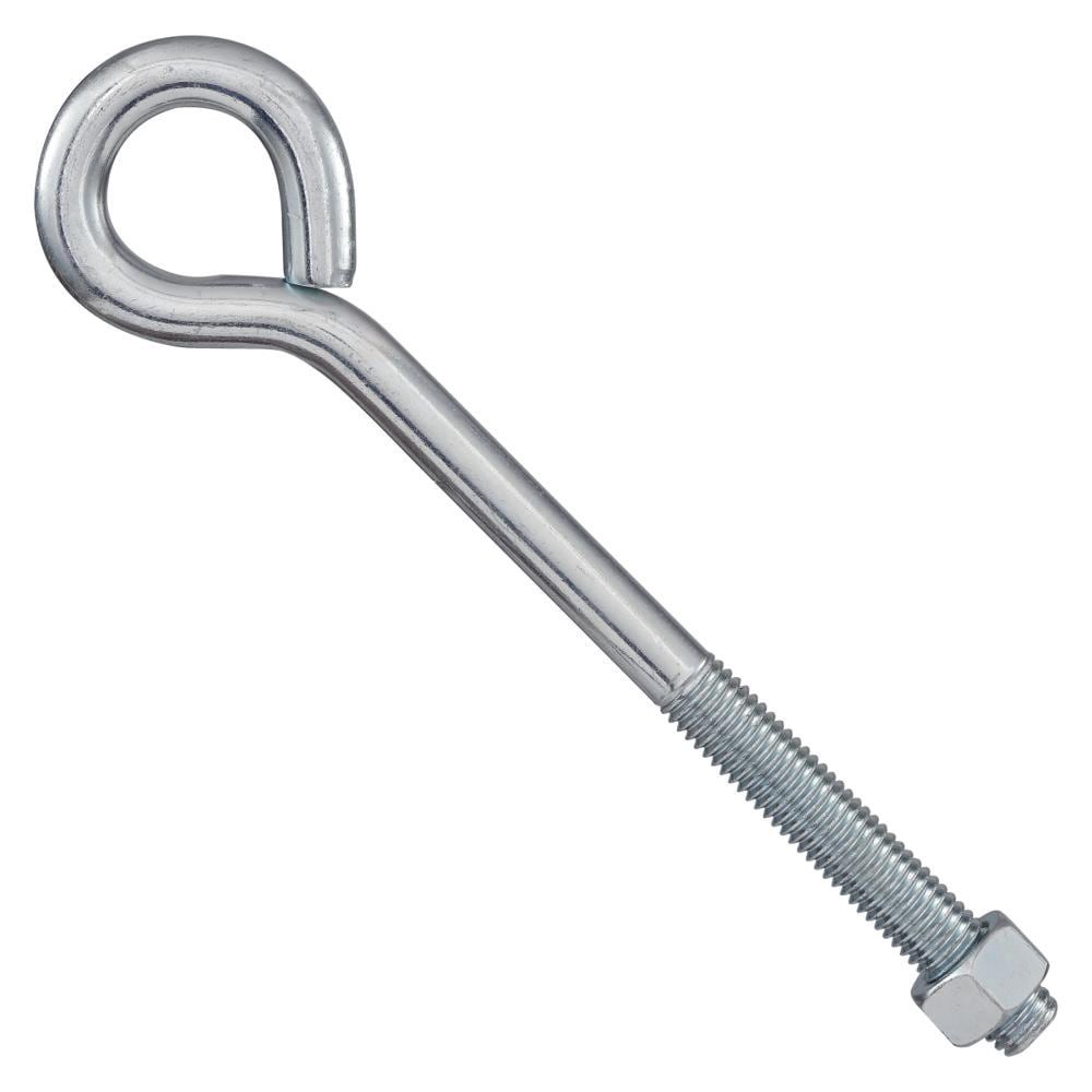 slide 3 of 5, National Hardware 5/8-in 5/8-in x 3-3/4-in Zinc-plated Interior/Exterior Coarse Thread Eye Bolt, 1 ct
