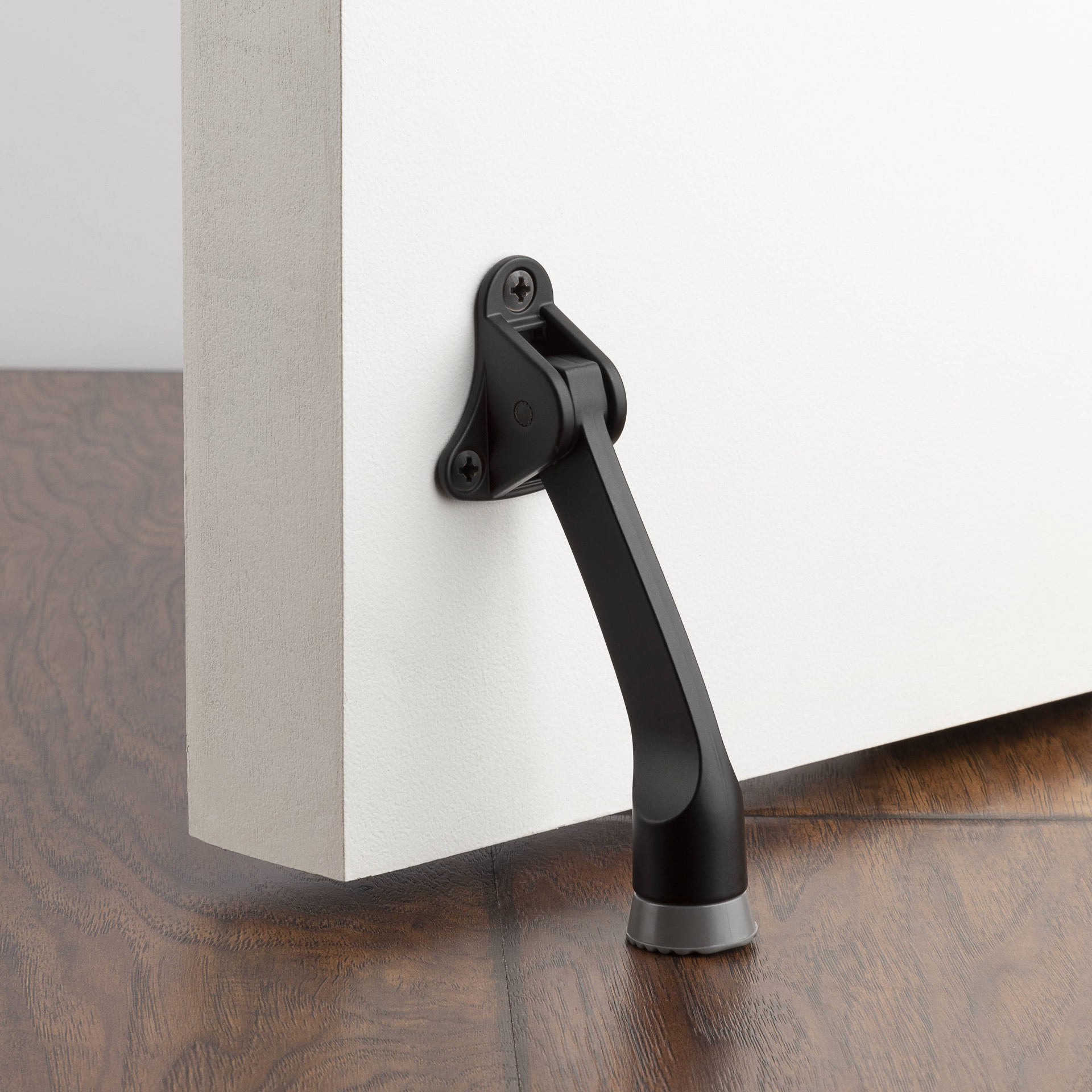 slide 6 of 6, RELIABILT 4-in Oil-rubbed bronze Kick-down Door Stop, 1 ct