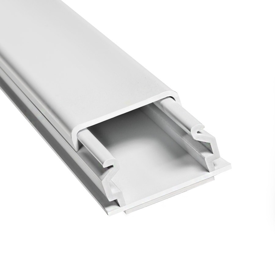 MonoSystems CableHider1 6 -Piece 120.0-in L White Raceway 1 ct | shipt