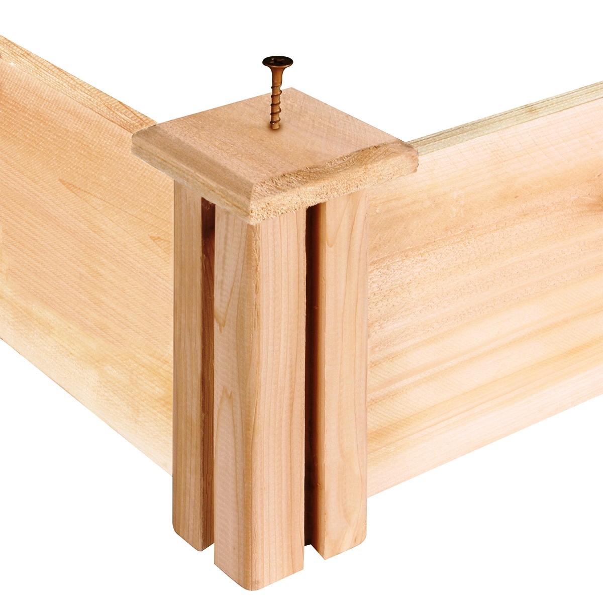 slide 4 of 6, Miracle-Gro 7.3-cu ft 48-in W x 48-in L x 5.5-in H Natural Cedar Cedar Raised Garden Bed, 1 ct