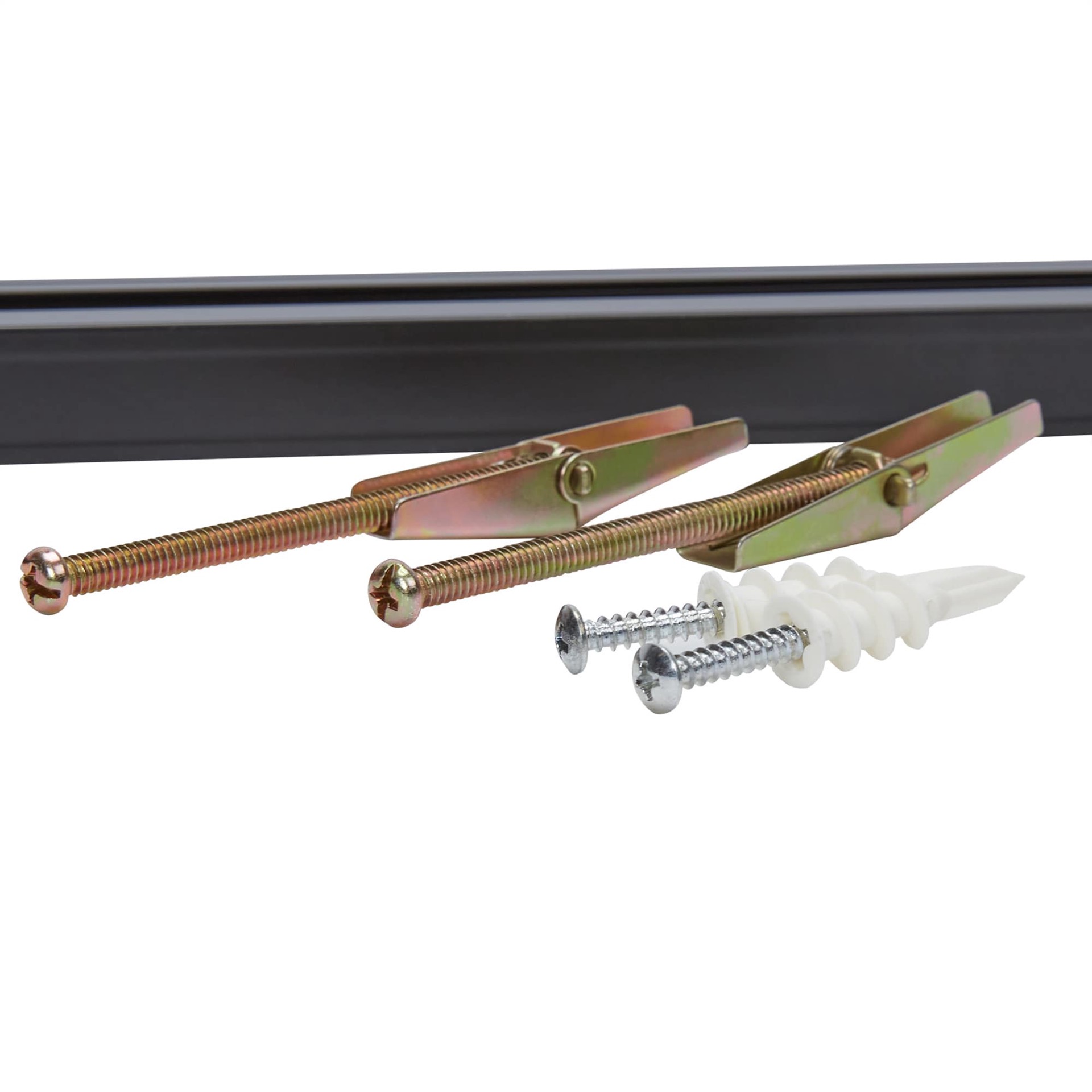 slide 2 of 3, Lithonia Lighting Decorative track lighting sticks 4-ft Matte Black Metal Linear Track, 1 ct