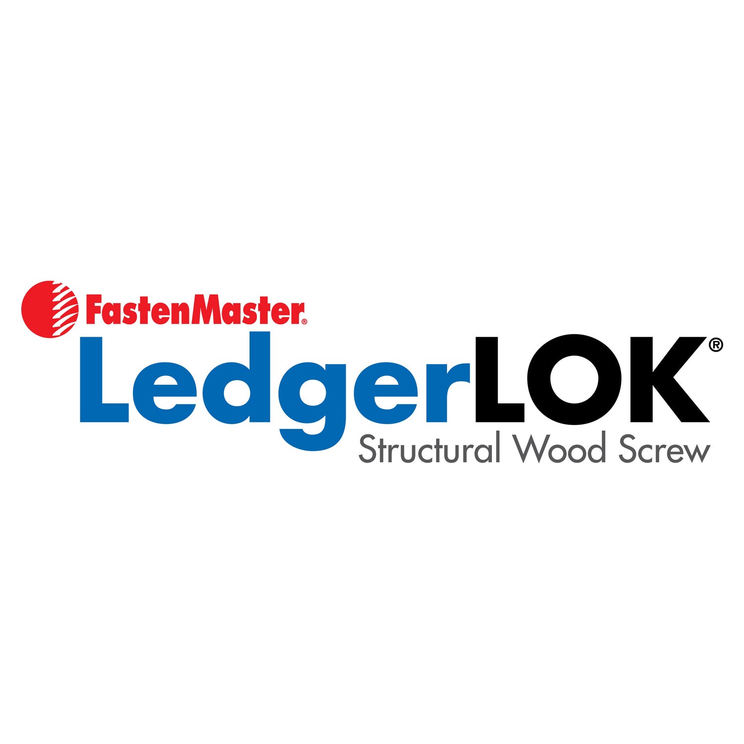 slide 3 of 3, LedgerLOK by FastenMaster 5-in Gray Ecoat Hex -Head Exterior Structural wood screws, 1 ct