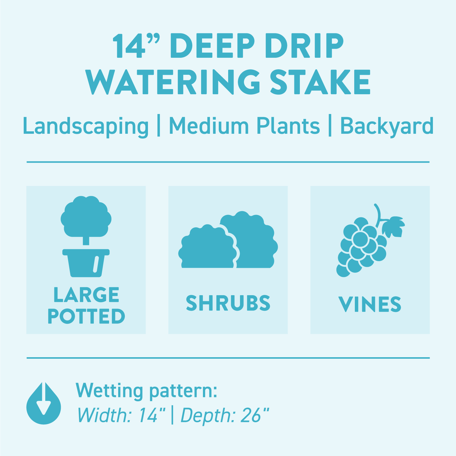 slide 5 of 6, Deep Drip Drip Irrigation Tubing Stake, 1 ct