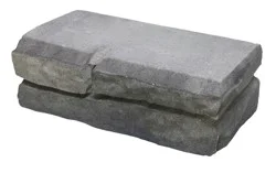 Belgard 4.0-in H x 12.0-in L x 5.75-in D Quarry Riverblend Concrete Retaining wall block