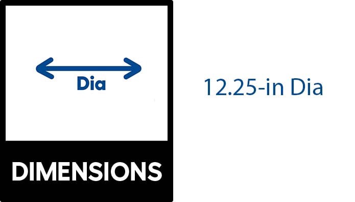 slide 2 of 2, United Solutions 5-Gallon Blue Plastic Bucket Lid, 1 ct