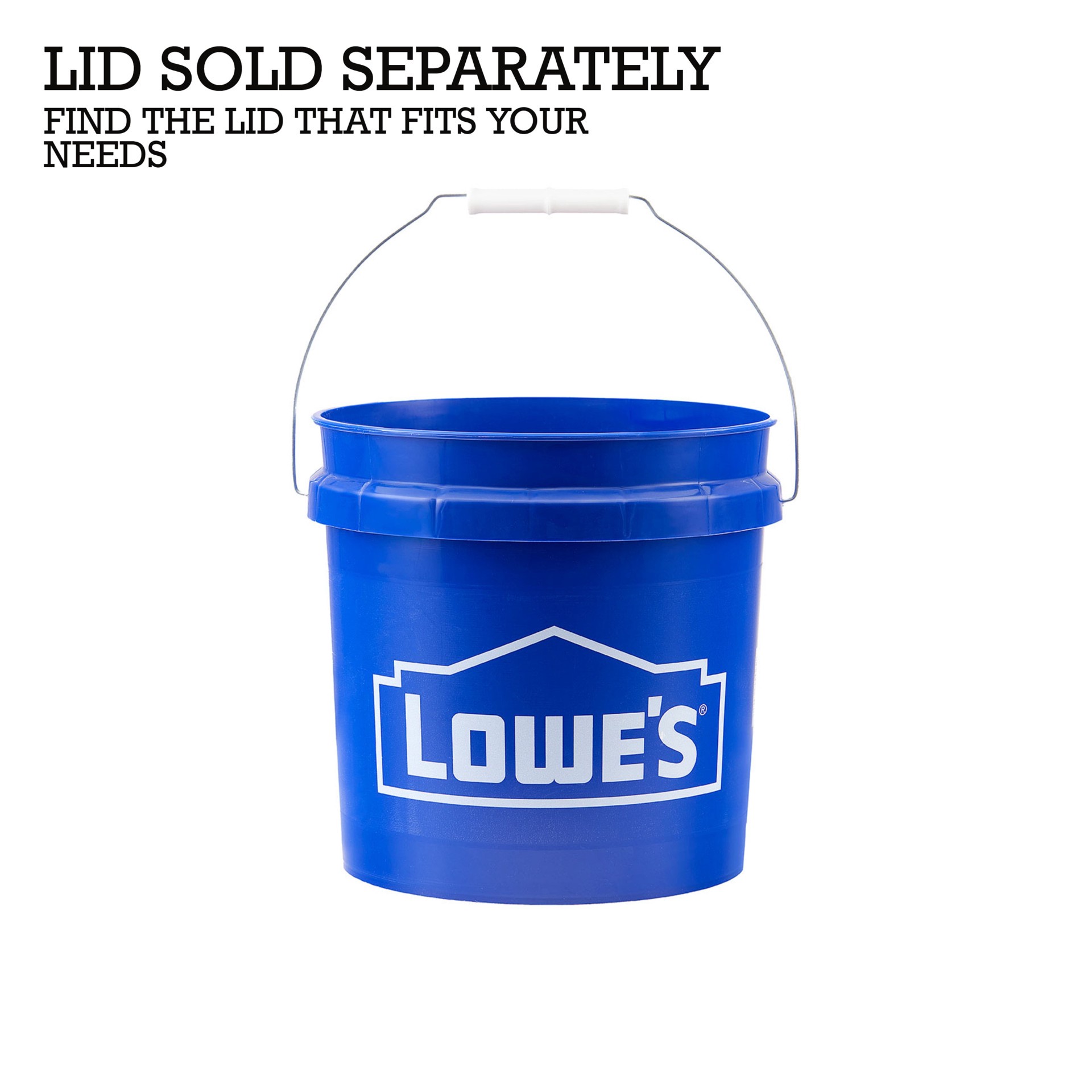slide 4 of 6, Lowe's 2-gallon Plastic General bucket, 1 ct