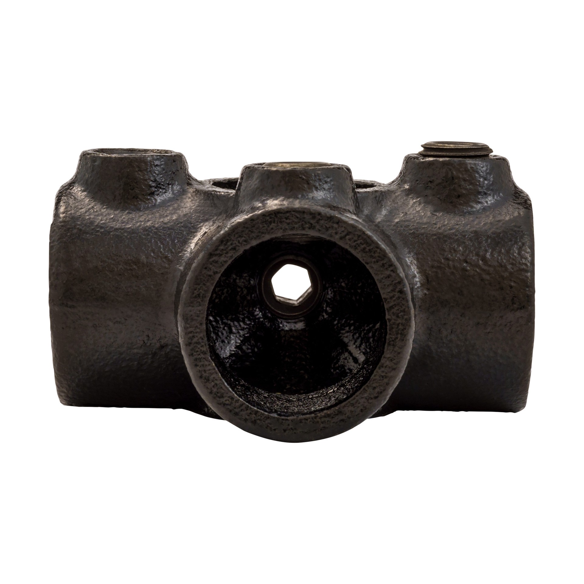 slide 2 of 6, SteelTek 3/4-in Structural Black 3 Socket Cross, 1 ct