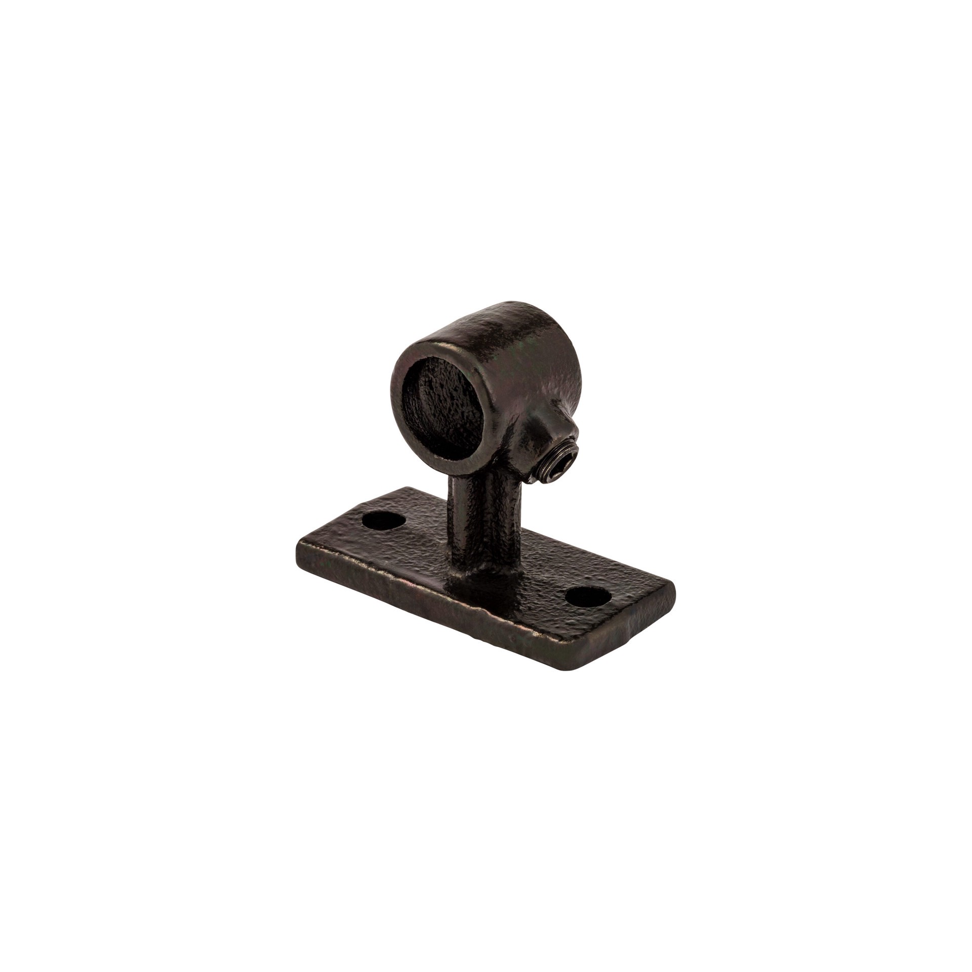 slide 1 of 6, SteelTek 3/8-in Structural Black Rail Support, 1 ct