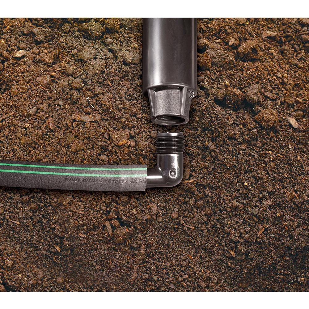 slide 6 of 6, Rain Bird Barbed x 1/2-in FNPT Flex pipe elbow, 1 ct