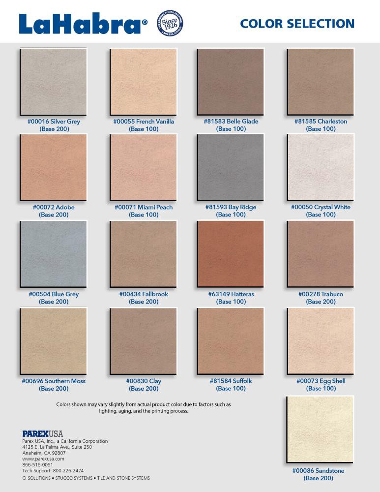 slide 2 of 4, LaHabra LH STUCCO COLOR PATCH 8 Pound(s) No.125 LA LUZ Colorant, 1 ct