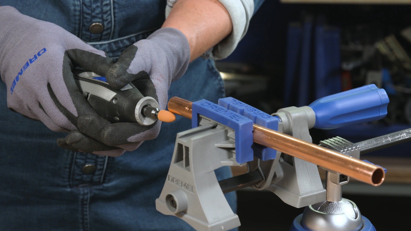 slide 6 of 6, Dremel Aluminum Oxide 3/8-in Grinding/Sharpening Bit Accessory, 1 ct