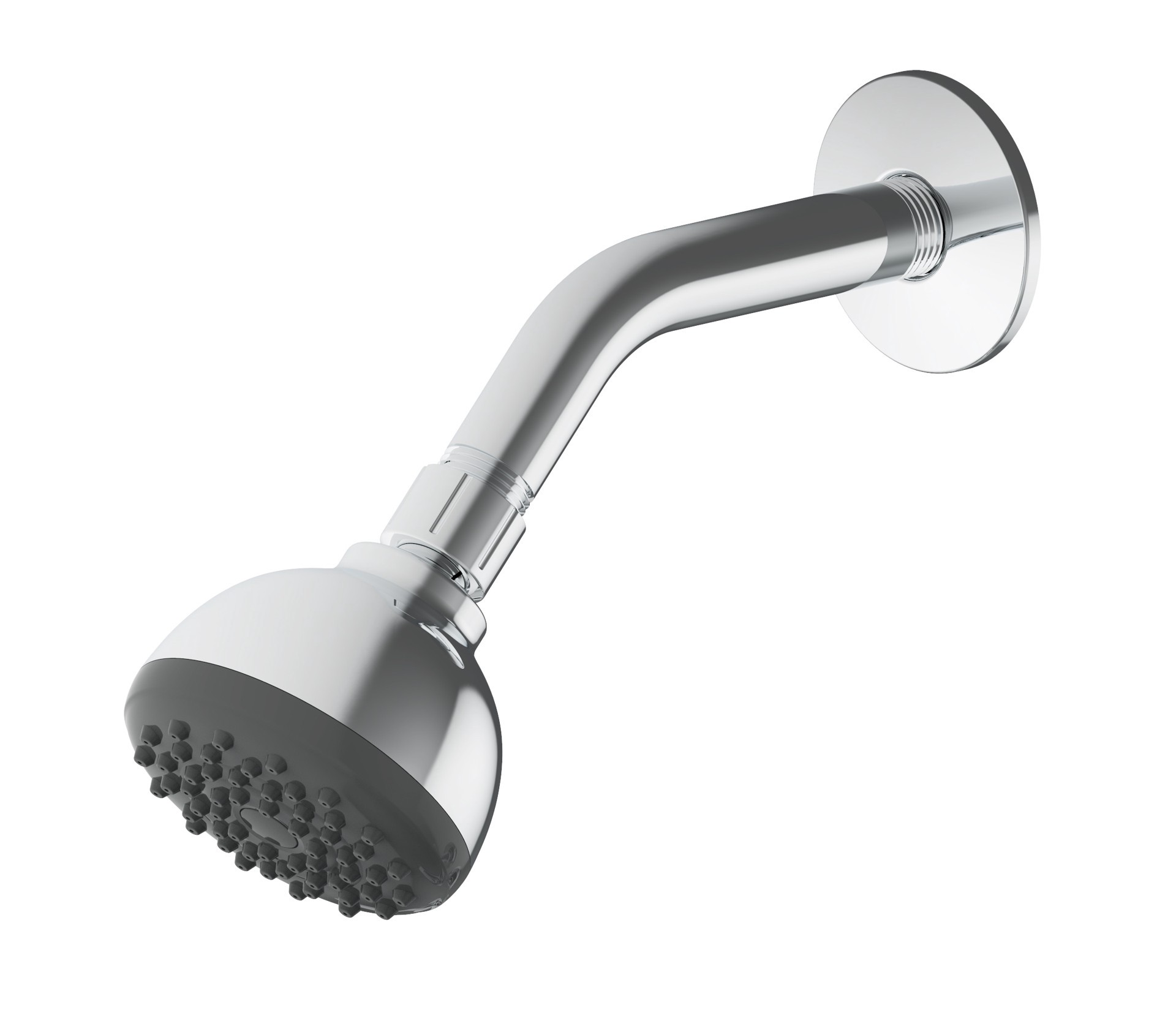 slide 5 of 6, Project Source Everfield Polished Chrome 3-handle 3.15-in Round Bathtub and shower Faucet with Valve (Single Function), 1 ct
