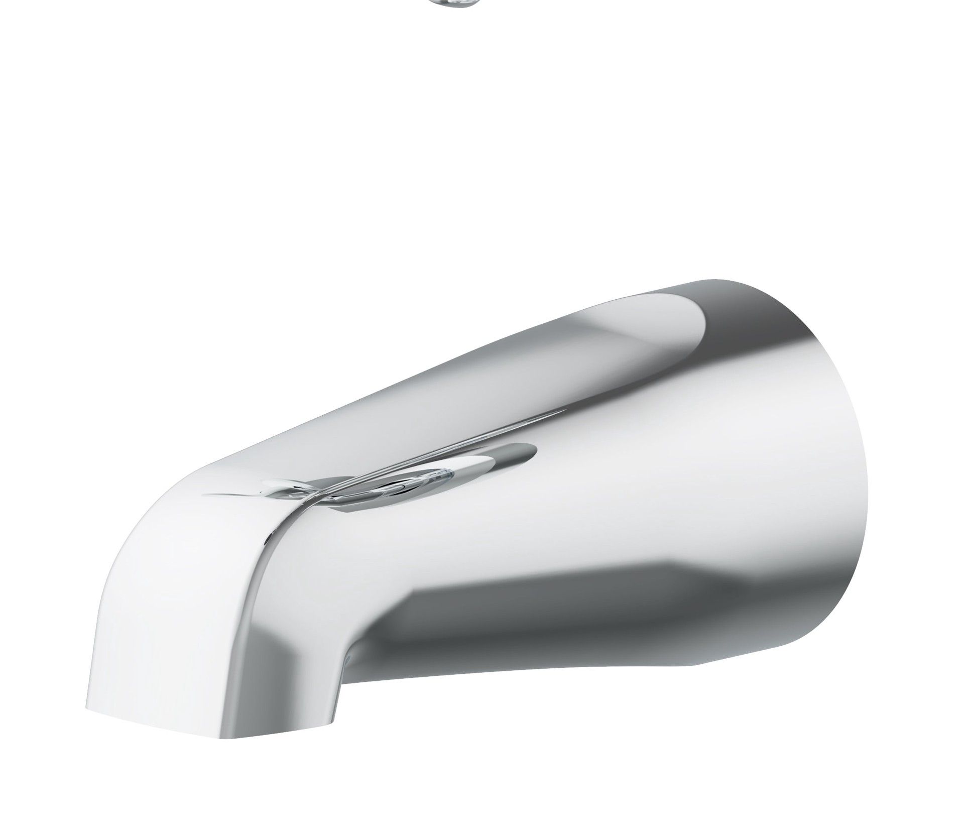 slide 6 of 6, Project Source Everfield Polished Chrome 3-handle 3.15-in Round Bathtub and shower Faucet with Valve (Single Function), 1 ct
