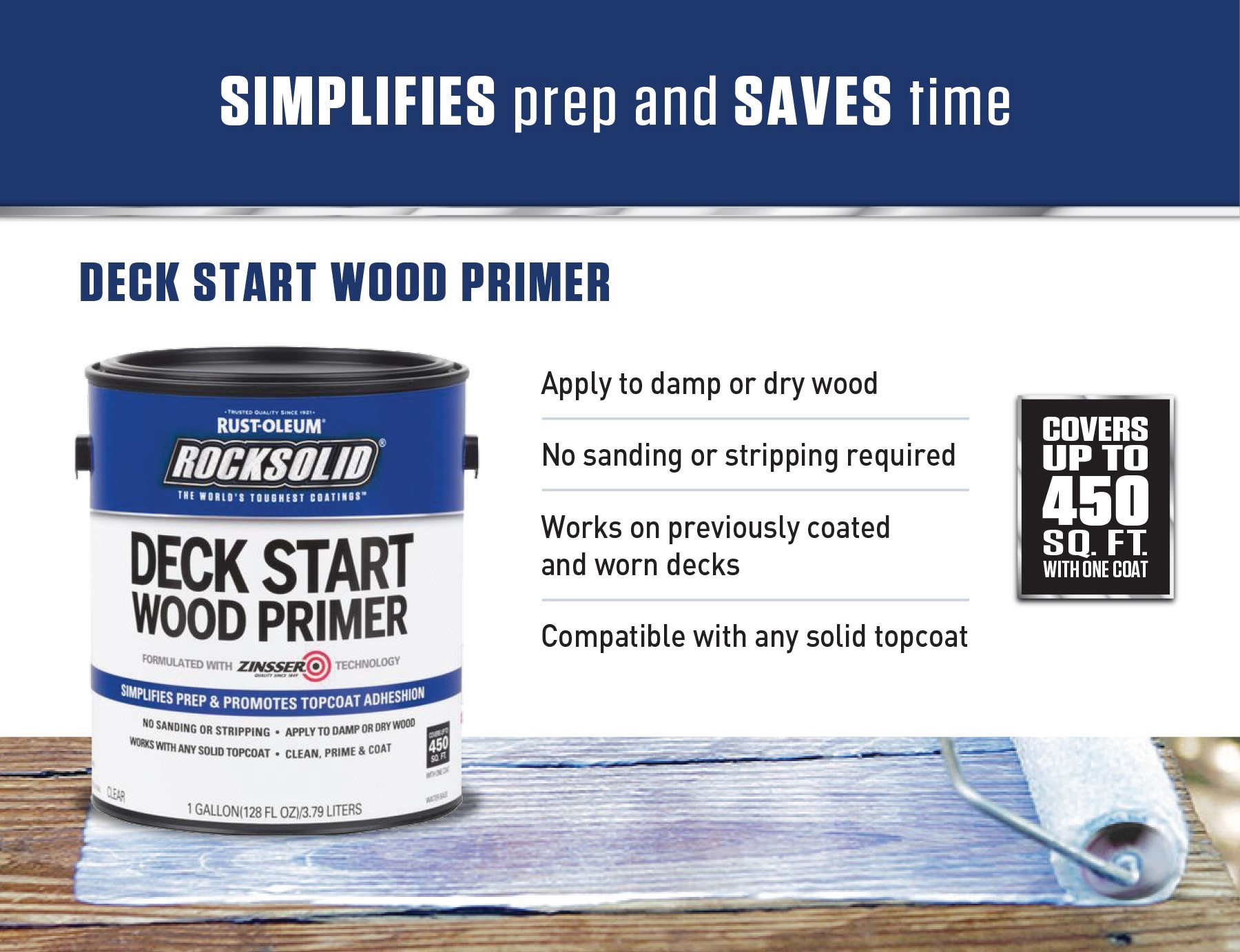 slide 5 of 6, Rust-Oleum RockSolid Pre-Tinted Clear Transparent Exterior Wood ( 1-gallon ), 1 ct