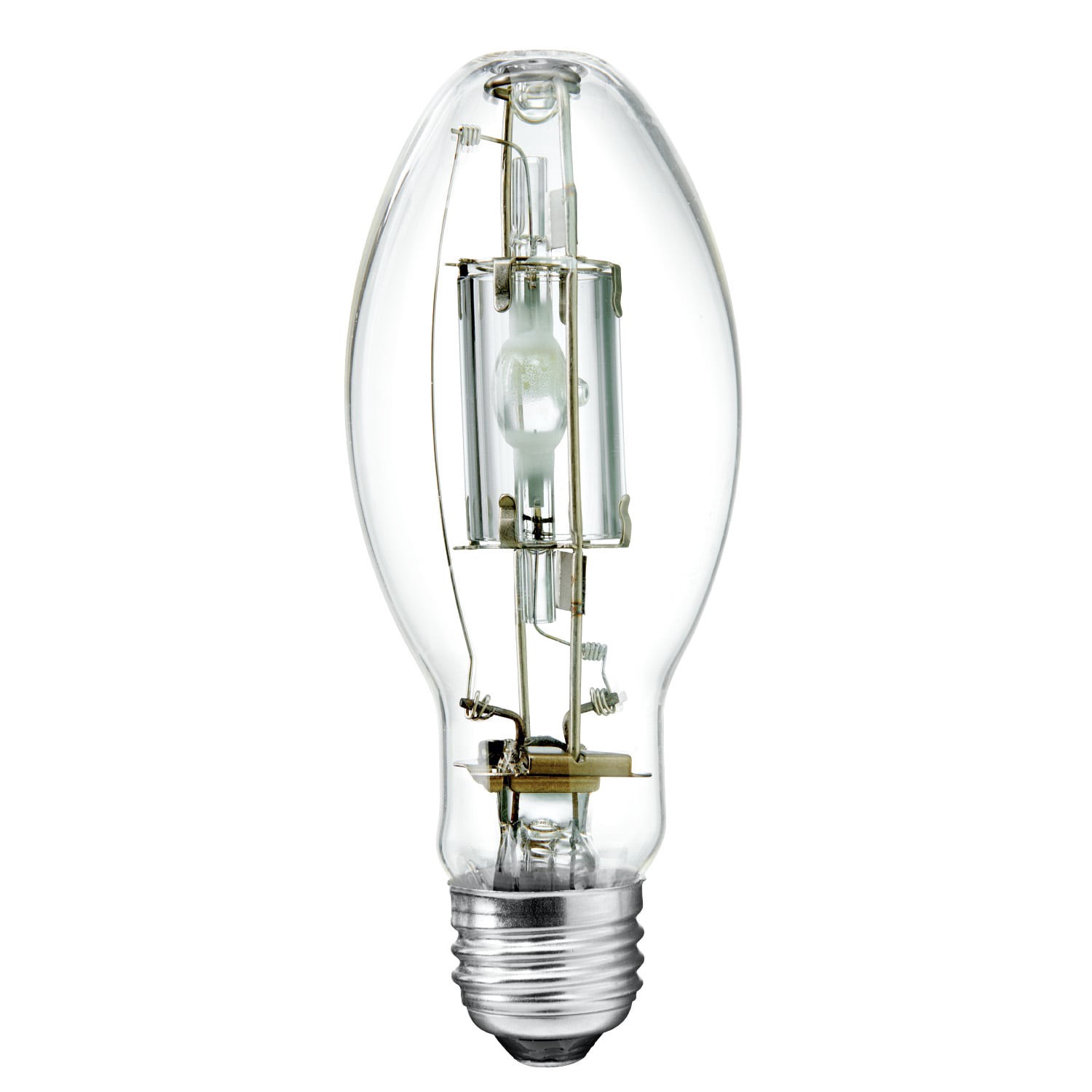 slide 3 of 4, GE 70 -Watt EQ ED17 Warm white Medium base (E-26) Metal halide Specialty Light Bulb, 1 ct
