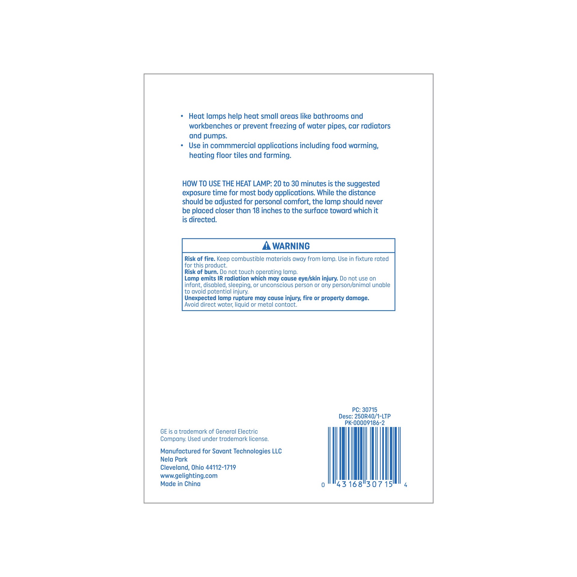 slide 4 of 5, GE 250 -Watt EQ R40 Soft white Medium base (E-26) Dimmable Incandescent Spot Flood Light Bulb, 1 ct